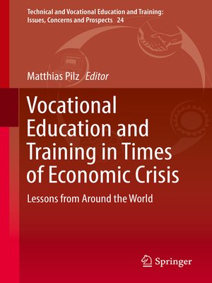 cover image of Vocational Education and Training in Times of Economic Crisis